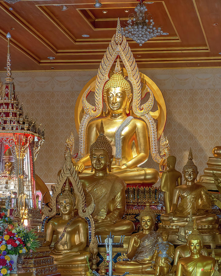 Wat Soi Thong Phra Mahathat Chedi Si Soi Thong Principal Buddha Image DTHB2426 Photograph by Gerry Gantt