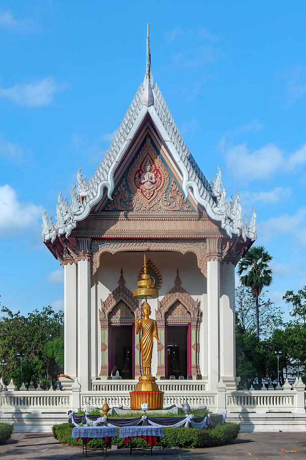 Wat Suttha Chinda Phra Ubosot DTHNR0355 Photograph by Gerry Gantt
