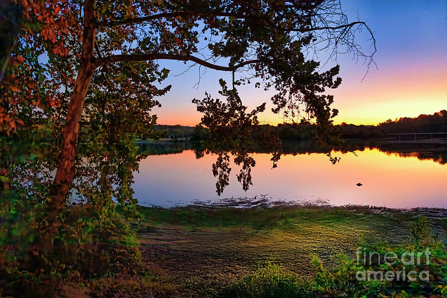 Watauga River at Sunset Photograph by Shelia Hunt - Fine Art America