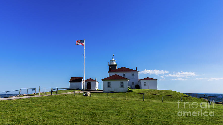 Watch Hill Lighthouse Photograph by New England Photography