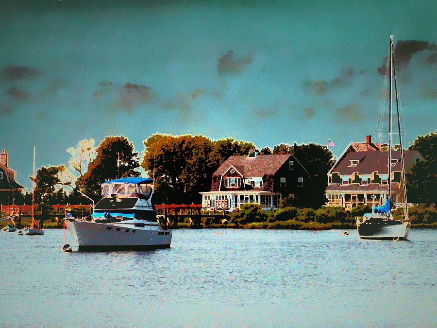Watch Hill Rhode Island Digital Art by Cliff Wilson