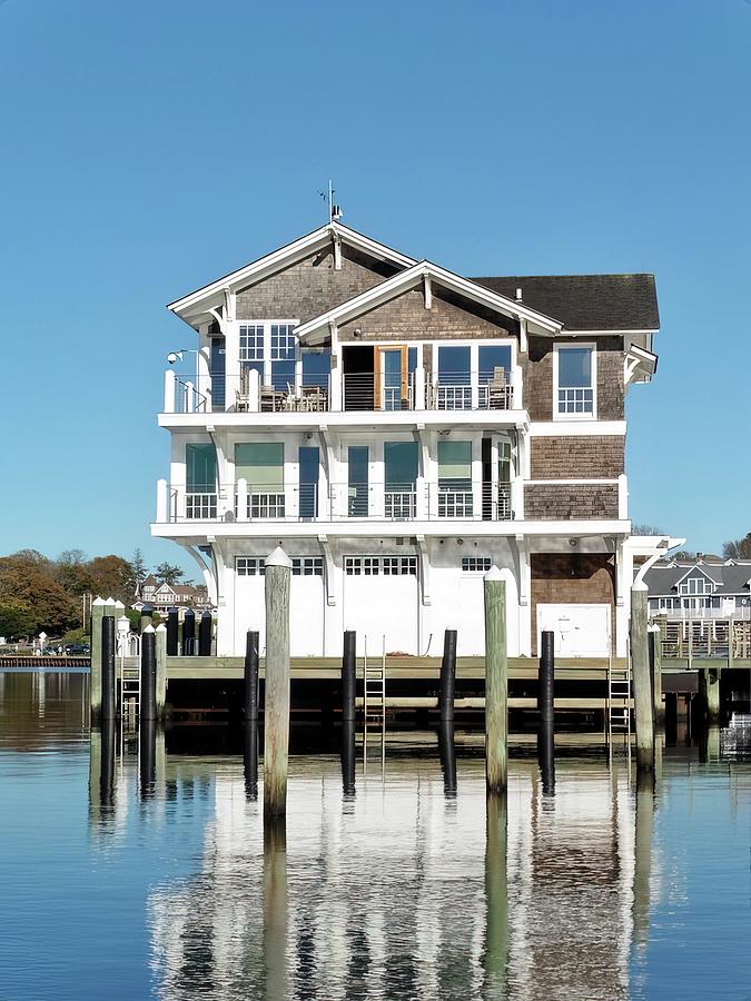 Watch Hill Yacht Club - Watch Hill, RI Photograph by SM Hall - Fine Art ...