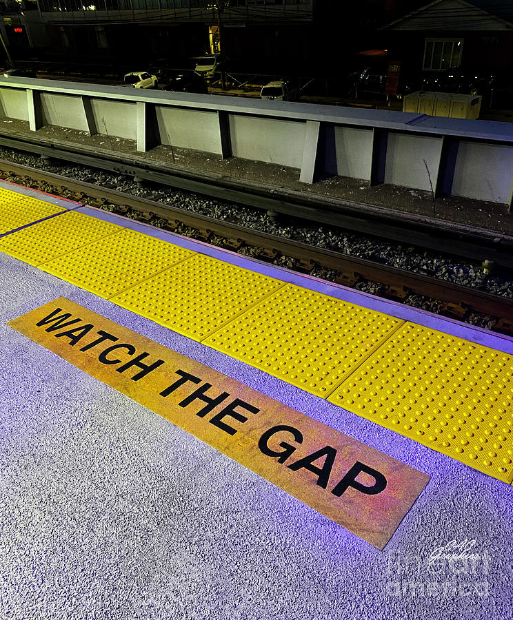 Watch The Gap Photograph by CAC Graphics