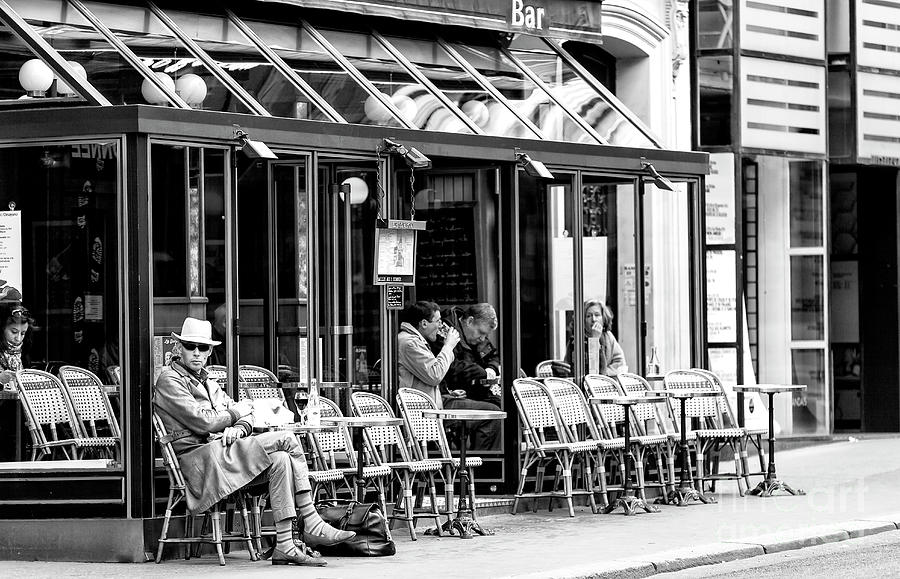 Watching You in Paris France Photograph by John Rizzuto