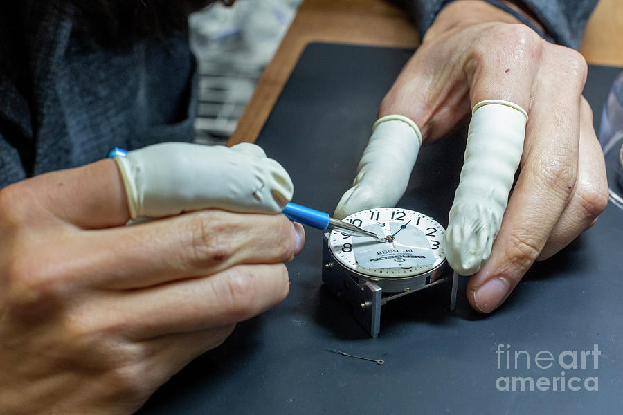 Watchmaker Photograph by Jim West