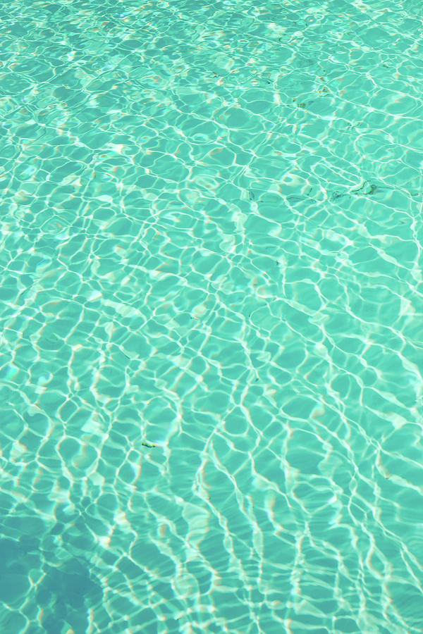 Water Abstract - Swimming Pool Abstract Photography Photograph by Debra ...