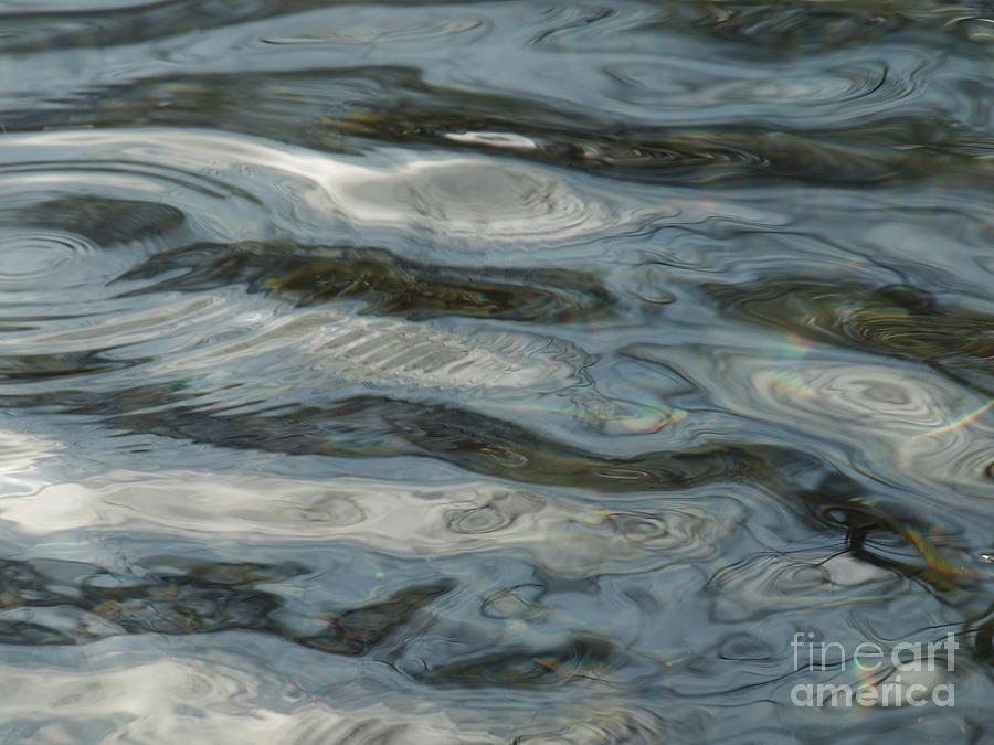 Water Abstract Chatham Pond Photograph by Mary Kobet