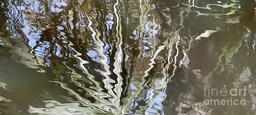 Water Abstract  Photograph by Donna Brown