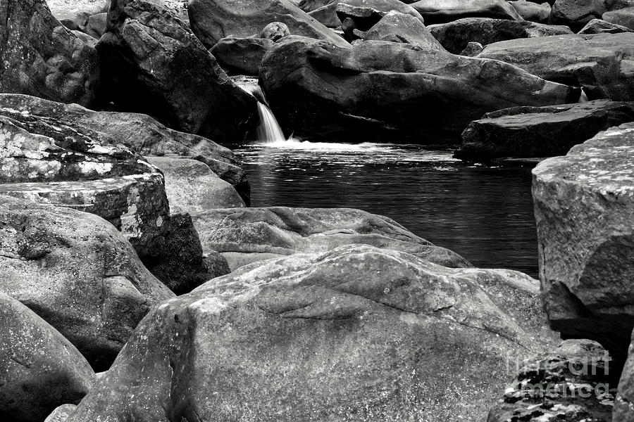 Water Among Rocks Photograph by Phil Perkins