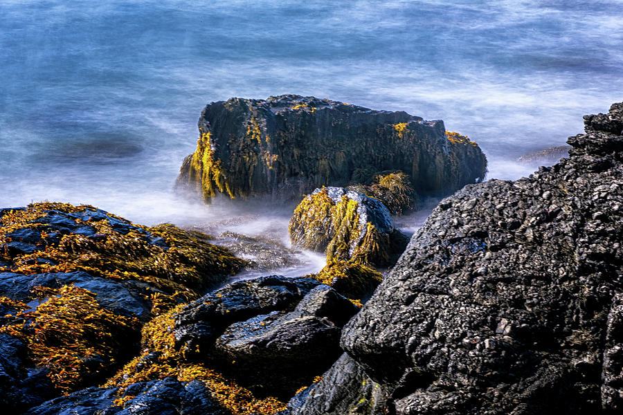 Water And Rocks Photograph by Tom Singleton