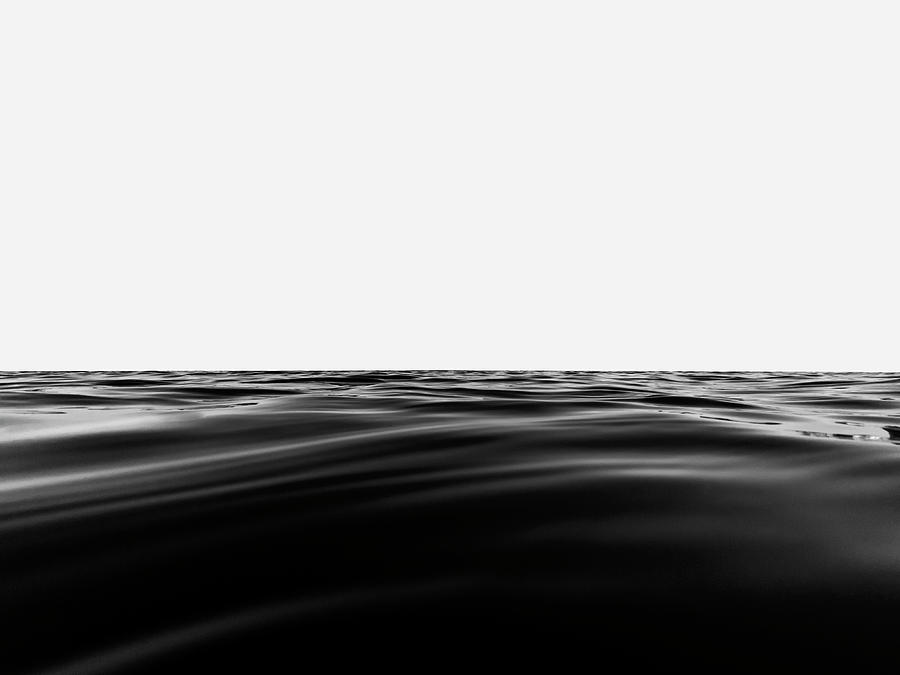 Water And Sky Black And White 3 Photograph