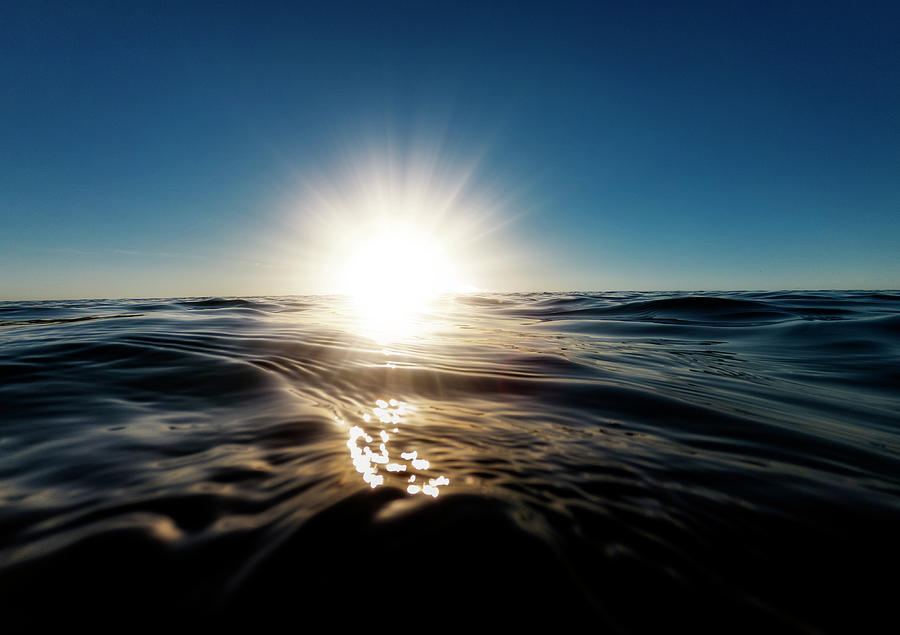 Water and Sky Sunset 2 Photograph by Pelo Blanco Photo