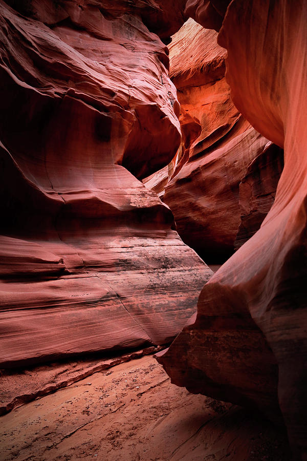 Water Carved Canyon Photograph