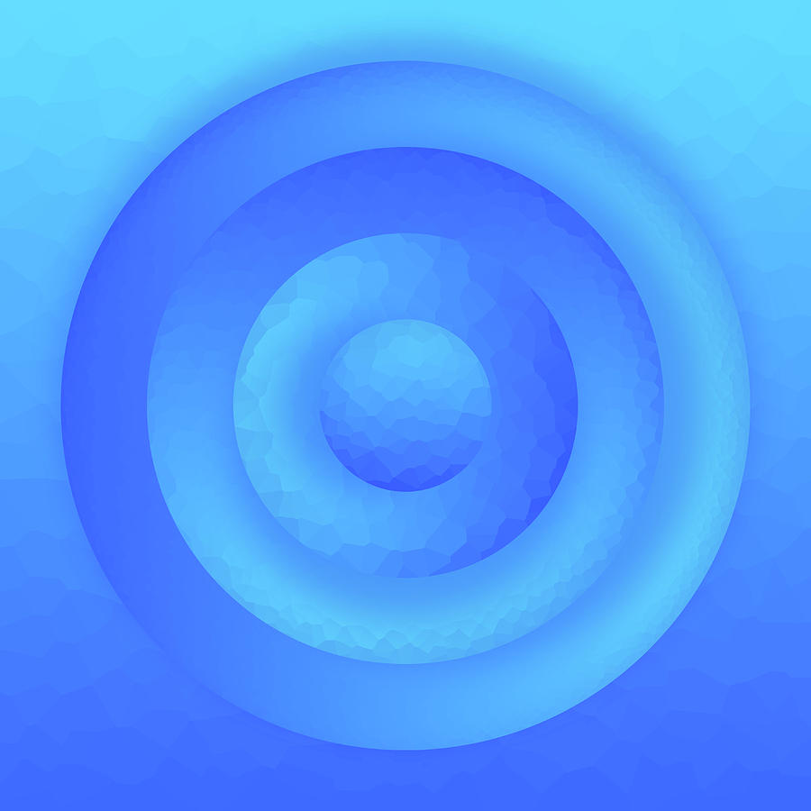 Water Circle Digital Art by Liquid Eye