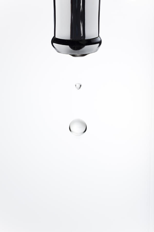 Water drop Photograph by Yuji Sakai