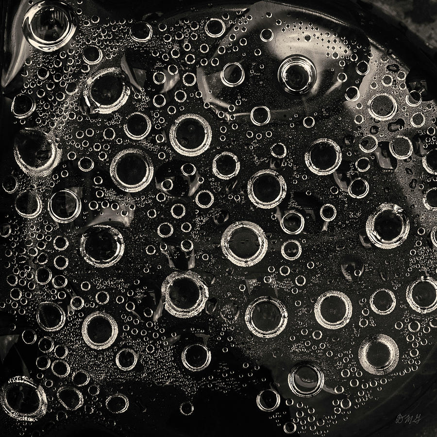 Abstract Photograph - Water Droplets I Toned by David Gordon