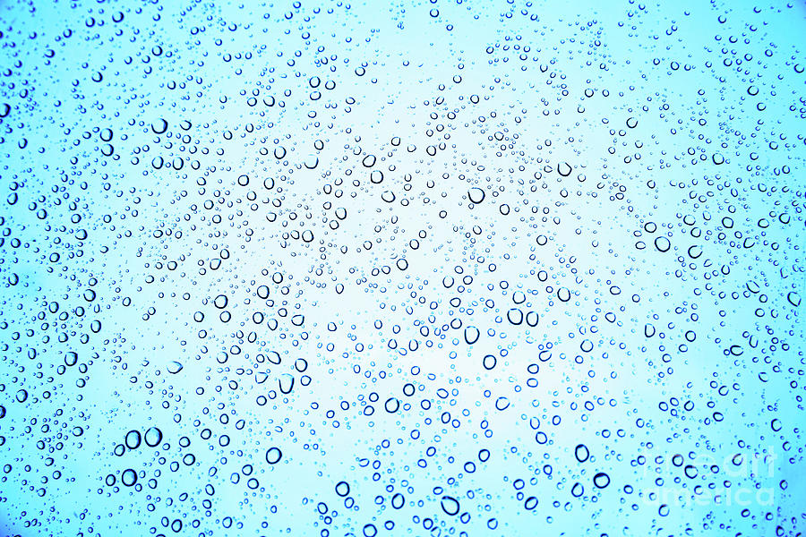 Water Drops Background Photograph By Anna Om