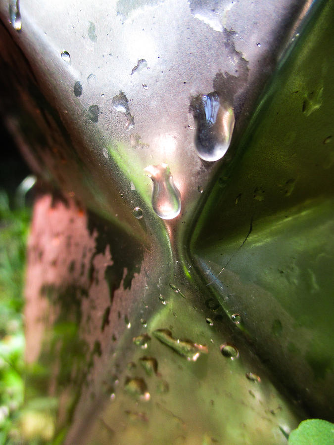 Water Drops on a Vase Photograph by W Craig Photography