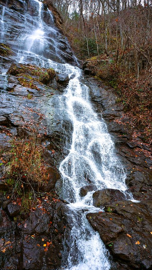 Water Falling Down Photograph by Michael VanPatten Pixels