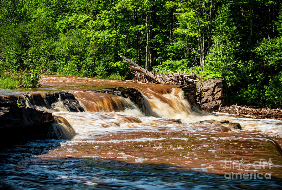 Water Falls of Michigan Photograph by Sandra Js