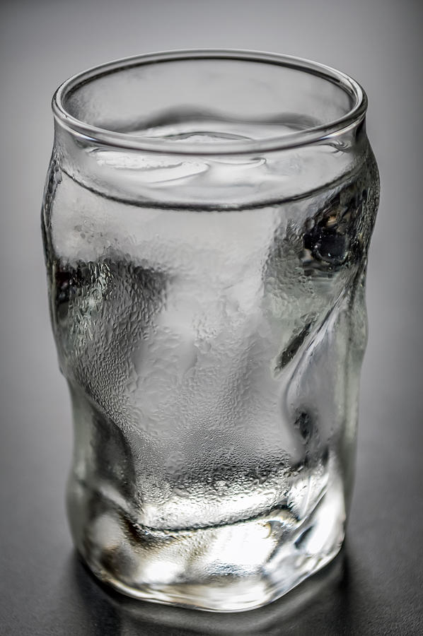 Water Glass With Ice And Condensation Photograph by Sebastianosecondi
