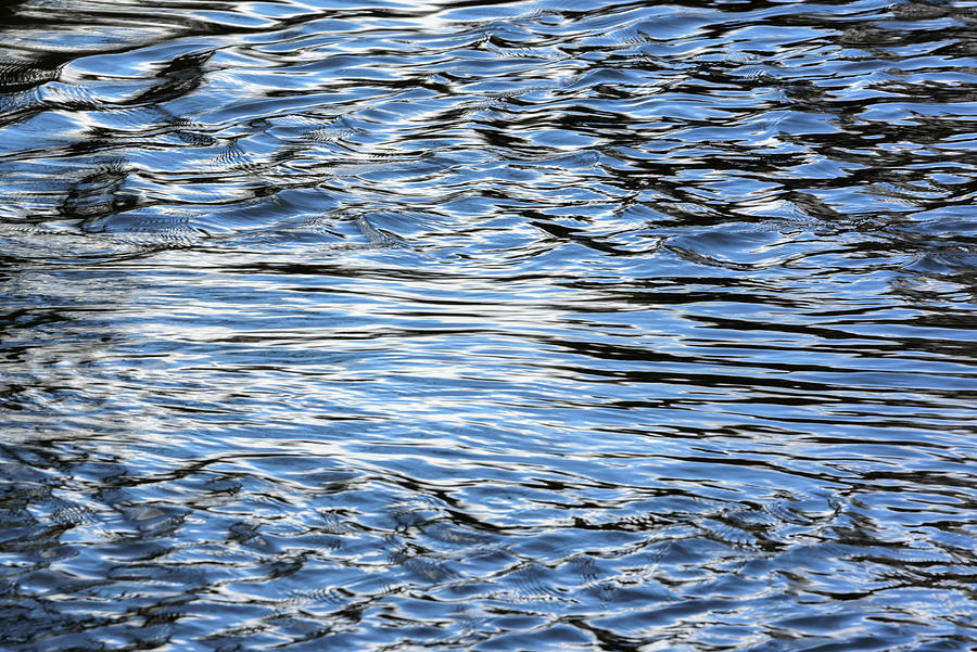 Pattern Photograph - Water in Motion by Ralph Staples