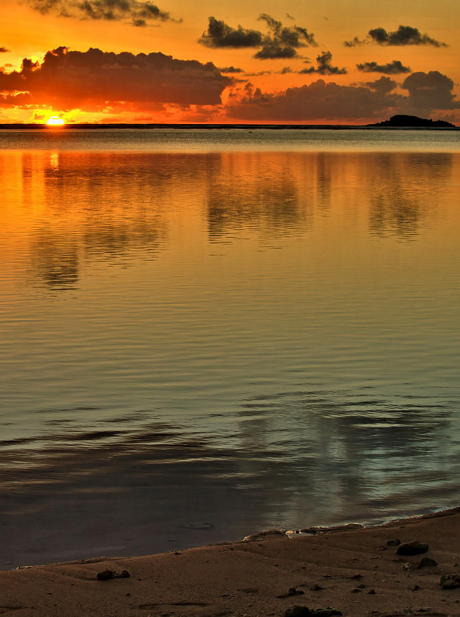 Water Like Glass At Sunrise Photograph by Stephen Vecchiotti - Pixels