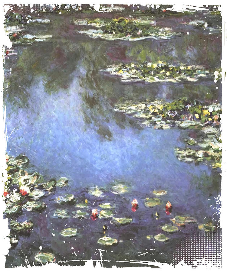 Water Lilies 1906 Claude Monet Poster Cool Painting By Chapman Holly