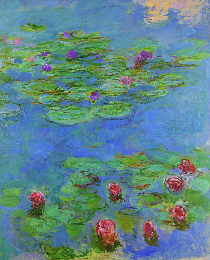 Water Lilies, 1914-1917 Painting by Claude Monet - Fine Art America