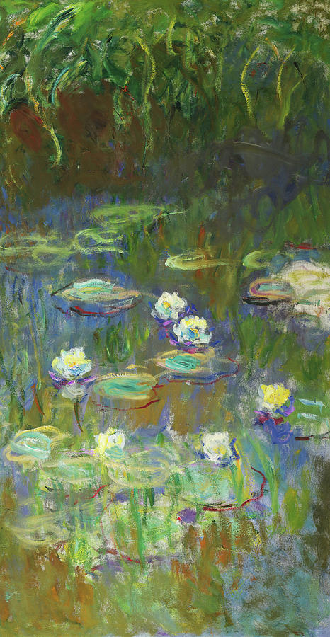 Water Lilies, 1922 Painting by Oscar Claude Monet - Fine Art America