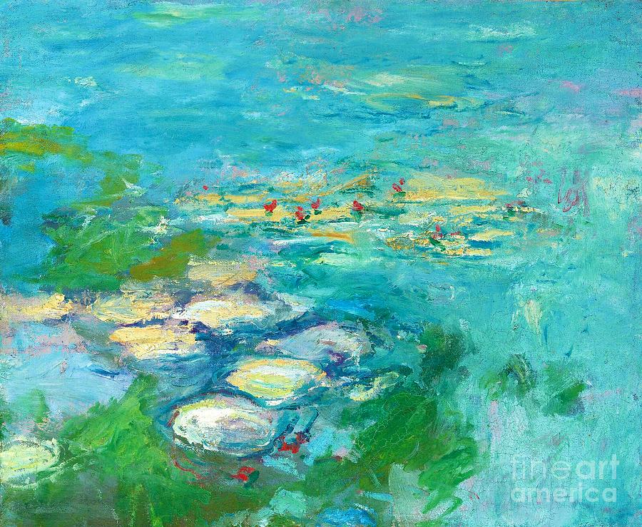 Water Lilies 3. Painting by Claude Monet