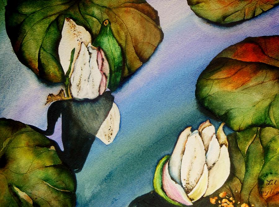 Flower Painting - Water Lilies ii by Lil Taylor