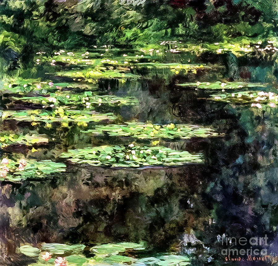 Water Lilies IV by Claude Monet 1904 Painting by Claude Monet