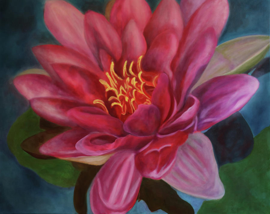 Water Lily Painting by Tammy Pool