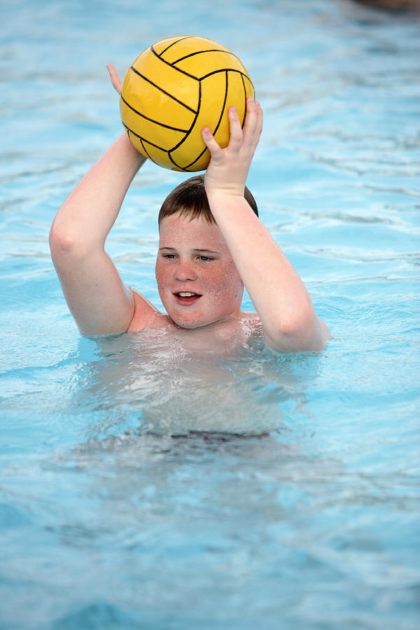 Water Polo Photograph by Alexsey