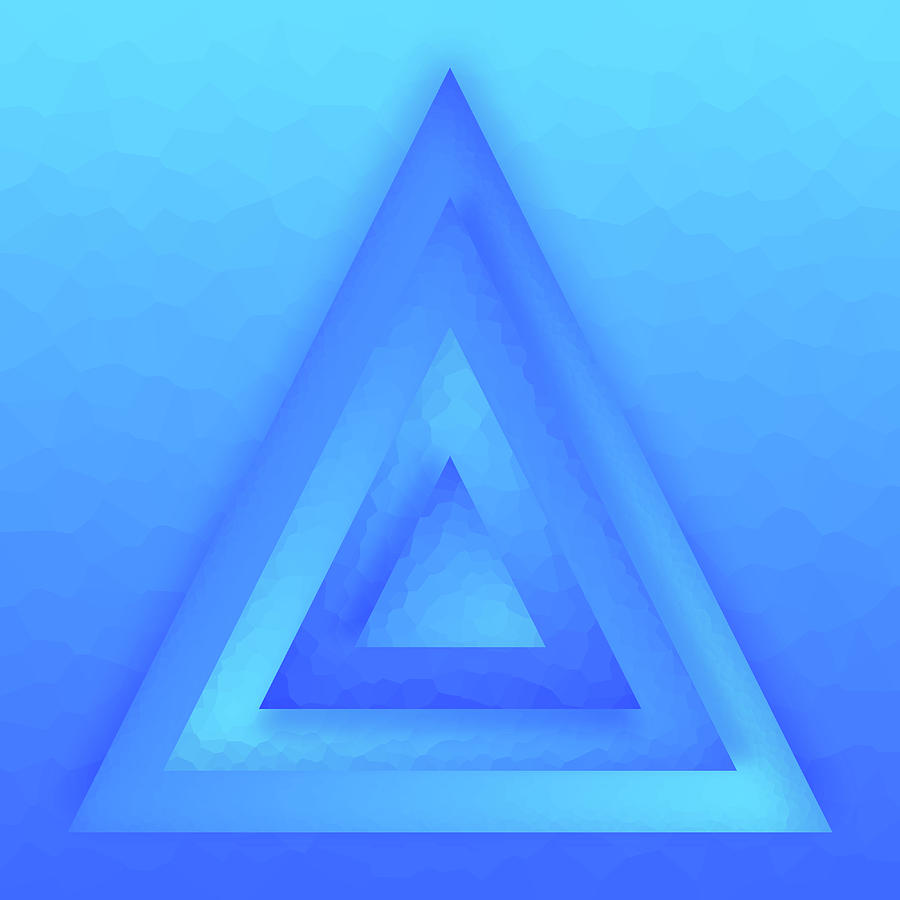 Water Pyramid Digital Art by Liquid Eye