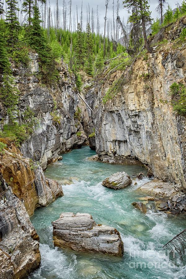 Water Rapids In Marble Canyon Photograph