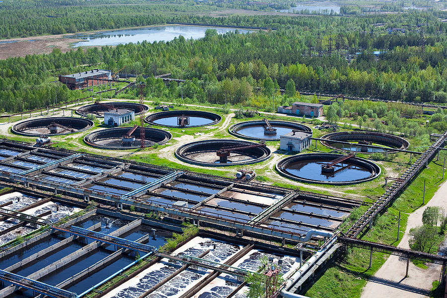 Water recycling in big sedimentation drainages Photograph by Antikainen