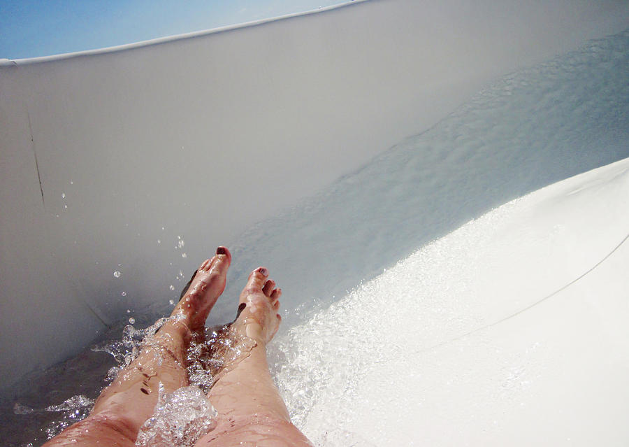 Water slide ride Photograph by Amy Stocklein Images