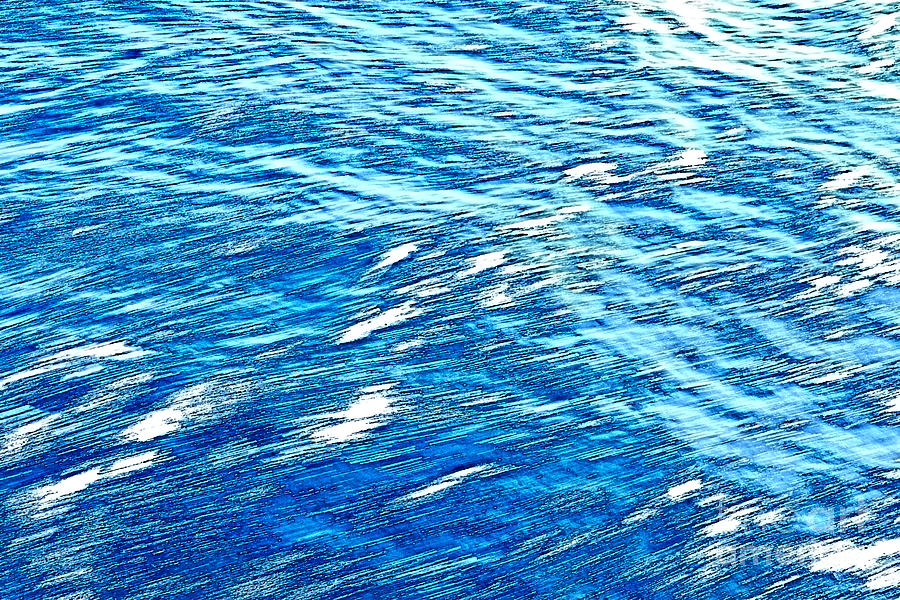 Water Speed, Paint Effect Photograph