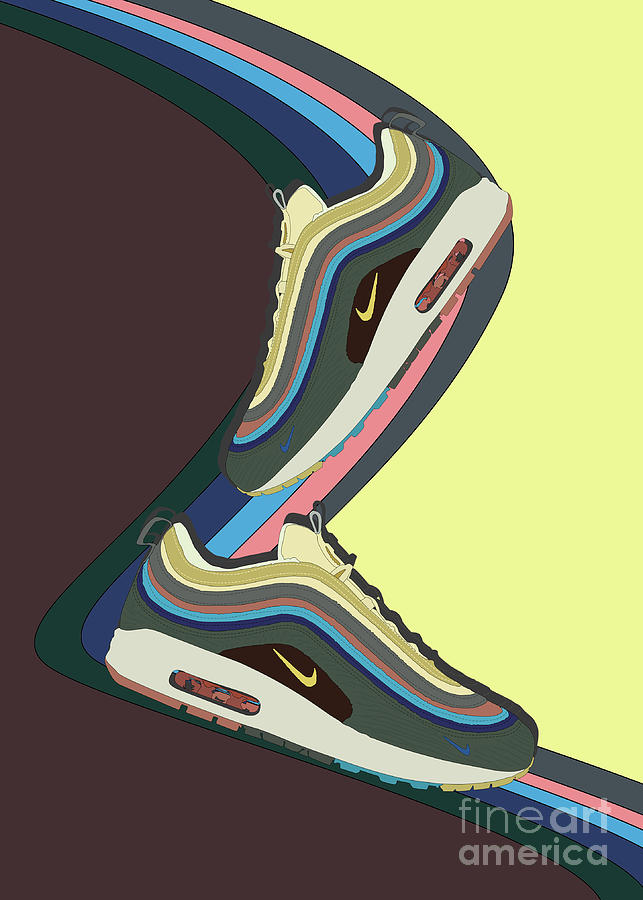 Water spoon sneakers Digital Art Pixels