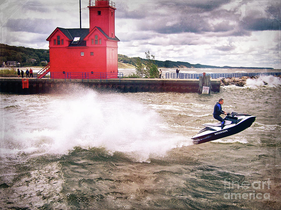 Water Sports Photograph by Phil Perkins