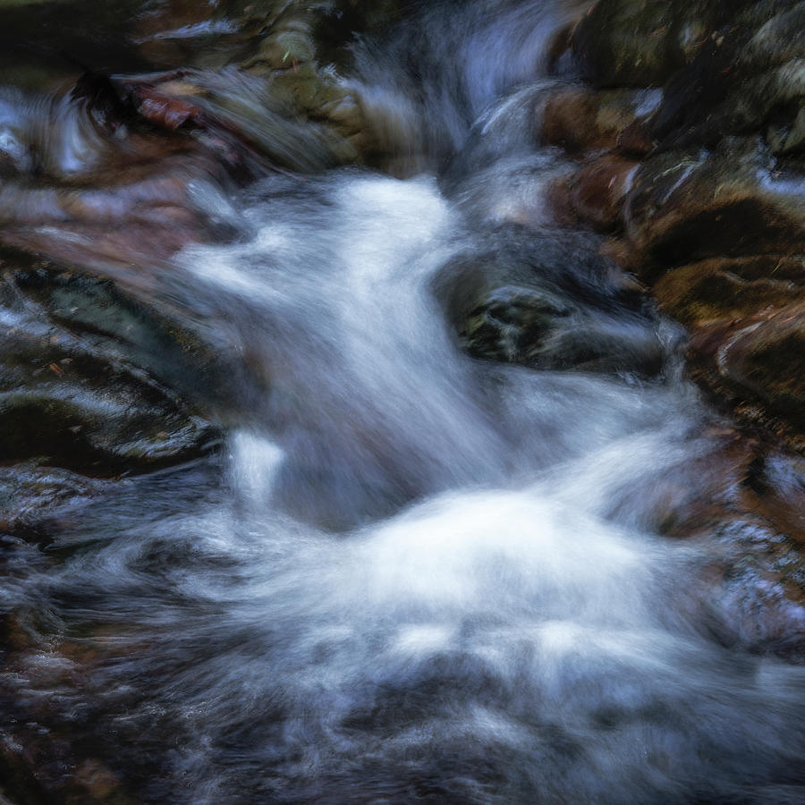 Water swirl, Lagunitas Creek Photograph by Donald Kinney