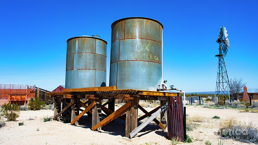Water Tanks Photograph by Mark Jackson