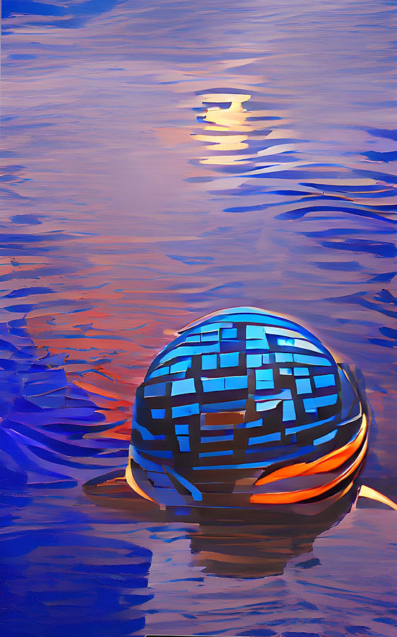 Water Tardis Digital Art by Rod Turner