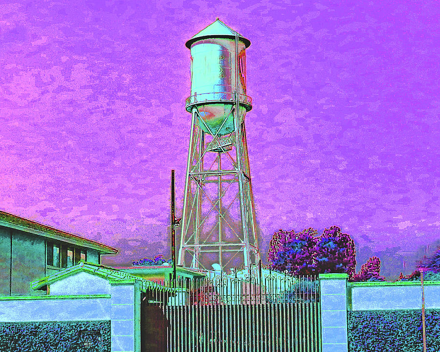 Water Tower Photograph by Andrew Lawrence