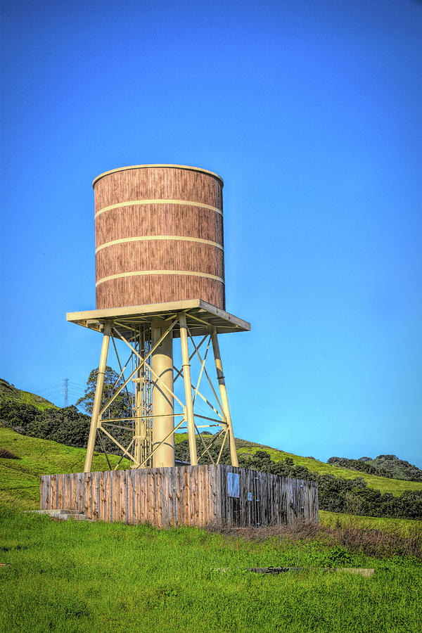 Water Tower Froom Dairy Photograph by Floyd Snyder