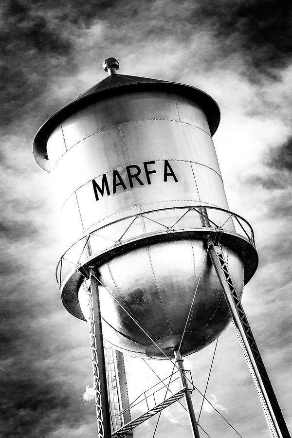 Water Tower Marfa TX #6 Photograph by Stephen Stookey - Fine Art America