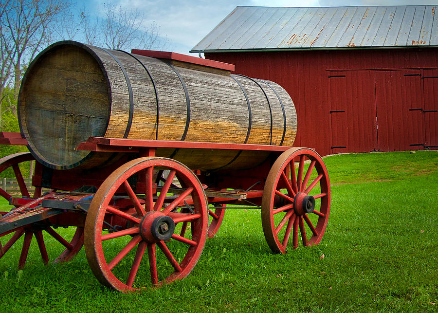 Water Wagon Photograph by Jack Wilson