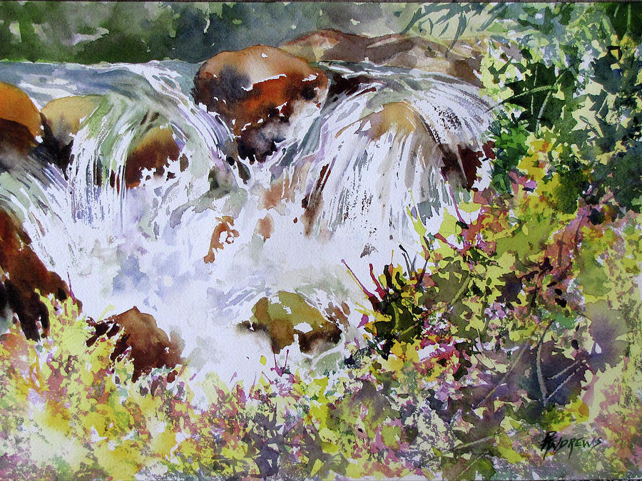 Water Water Everywhere Painting by Rae Andrews